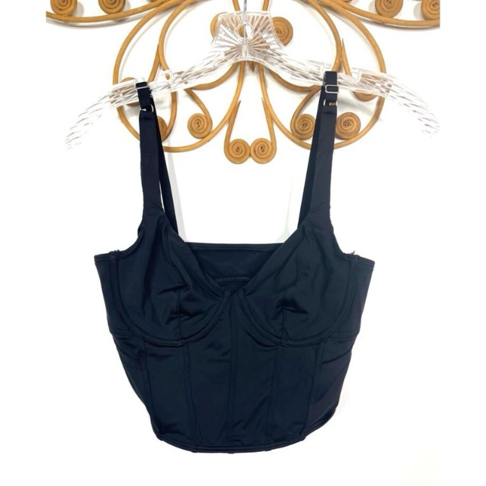 Gilly Hicks Black Corset Bustier M